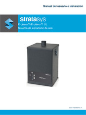 Stratasys ProAero Manual Del Usuario E Instalación