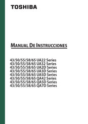 Toshiba 65UA22 Serie Manual De Instrucciones