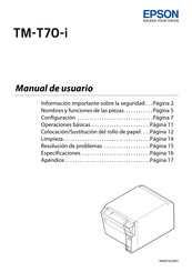 Epson TM-T70-i Manual Del Usuario