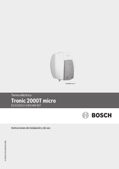 Bosch ES 015-5 M 0 WIV-B Instrucciones De Instalacion Y De Uso