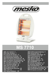 Mesko MS 7710 Manual De Uso