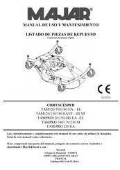 MAJAR TAM180ELVF Manual De Uso Y Mantenimiento