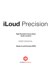 IK Multimedia iLoud Precision MTM Manual De Usuario