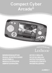 LEXIBOOK Compact Cyber Arcade JL2365DC-1 Manual De Instrucciones