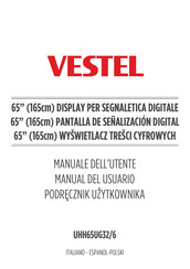 VESTEL UHH65UG32/6 Manual Del Usuario