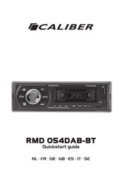 Caliber RMD 054DAB-BT Guia De Inicio Rapido