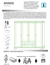 Forte ARAMIS ARS84 Instrucciones De Montaje