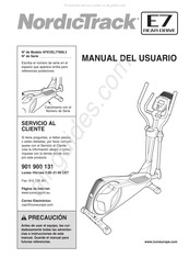 NordicTrack NTEVEL77909.3 Manual Del Usuario