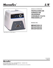 Masterflex MFLX07528-20 Manual De Operación