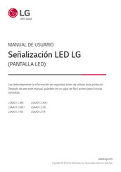 LG LSAA012-NX Manual Del Usuario