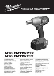 Milwaukee M18 FMTIWP12 Manual Original