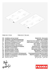 Franke FRSM 302 C TD BK Manual De Instalación Y Servicio