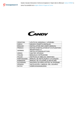 Candy CVR60N Instalación Y Manual Del Usuario