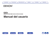Denon CEOL RCD-N12DAB Manual Del Usuario