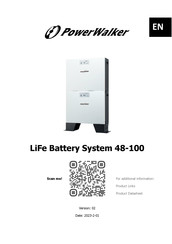 PowerWalker LiFe Battery System 48-100 Manual De Instrucciones