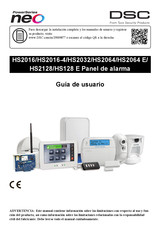 DSC PowerSeries neo HS2064 Guía De Usuario