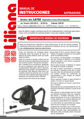 Liliana Chromepower LA782 Manual De Instrucciones