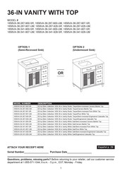 LOWES 1658VA-36-267-926-SR Instrucciones De Montaje