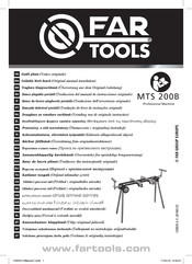 Far Tools MTS 200B Traduccion Del Manual De Instrucciones Originale