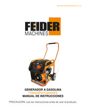 FEIDER Machines FG8500ES Manual De Instrucciones