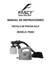 FASCY PE800 Manual De Instrucciones