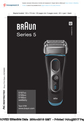 Braun Serie 5 5195cc Manual De Instrucciones