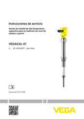 Vega VEGACAL 67 Instrucciones De Servicio