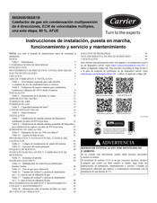 Carrier 58SB0B Instrucciones De Instalación