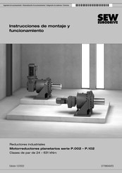 Sew Eurodrive P.002 Serie Instrucciones De Montaje Y Funcionamiento