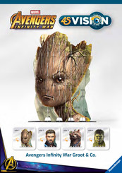 Ravensburger Avengers Infinity War Groot Manual De Instrucciones