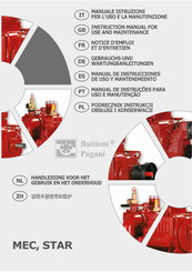 battioni Pagani MEC 11000 Manual De Instrucciones De Uso Y Mantenimiento