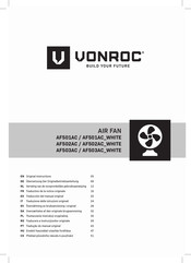 VONROC AF502AC_WHITE Traducción Del Manual Original