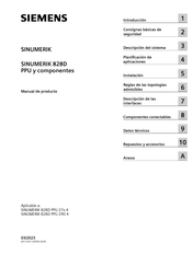 Siemens SINUMERIK 828D Manual De Producto