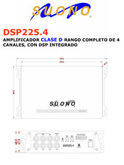 Suono DSP225.4 Manual Del Usuario