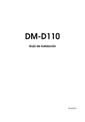 Epson DM-D110 Guia De Instalacion