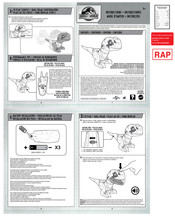 Mattel Jurassic World GWD69 Instrucciones