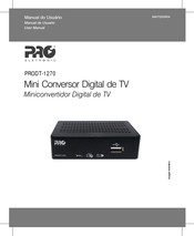 Pro Electronic PRODT-1270 Manual Do Usuário