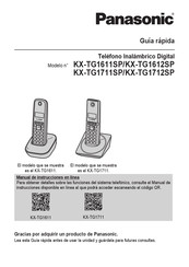 Panasonic KX-TG1712SP Guía Rápida