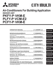 Mitsubishi Electric CITY MULTI PLFY-P VCM-E2 Serie Manual De Instrucciones