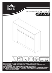 HOMCOM 835-897V00 Instrucciones De Montaje