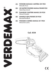 Verdemax 4334 Manual De Usuario