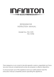 Infiniton FG-1570 Manual De Instrucciones