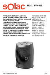 SOLAC TV 8405 Instrucciones De Uso