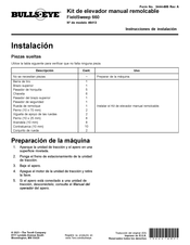 BULLS EYE FieldSweep 660 Instrucciones De Instalación