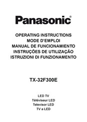 Panasonic TX-32F300E Manual De Funcionamiento