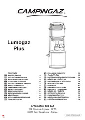 Campingaz Lumogaz Plus Instrucciones De Empleo