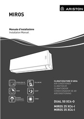 Ariston MIROS 25 XC4-I Manual De Instalación