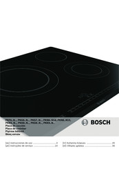 Bosch PKG6 N Serie Instrucciones De Uso