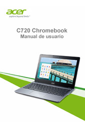 Acer C720 Chromebook Manual De Usuario