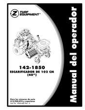 Exmark Z Turf Equipment 142-1850 Manual Del Operador